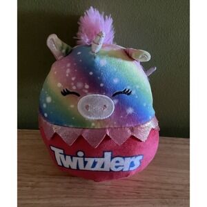 Squishmallow, Hershey Twizzlers Prim The Rainbow Unicorn,‎ Claire's  Exclusive